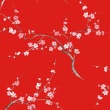 NW38301 cherry blossom floral peel and stick removable wallpaper from NextWall