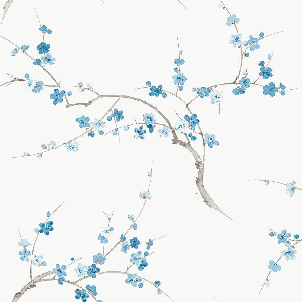 NW38302 cherry blossom floral peel and stick removable wallpaper from NextWall
