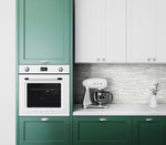 NW38400 faux mosaic tile peel and stick removable wallpaper kitchen from NextWall