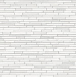 NW38400 faux mosaic tile peel and stick removable wallpaper from NextWall