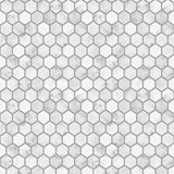 NW38710 marble hexagon faux peel and stick wallpaper from NextWall