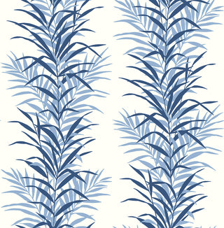 NW39102 leaf stripe botanical peel and stick removable wallpaper from NextWall