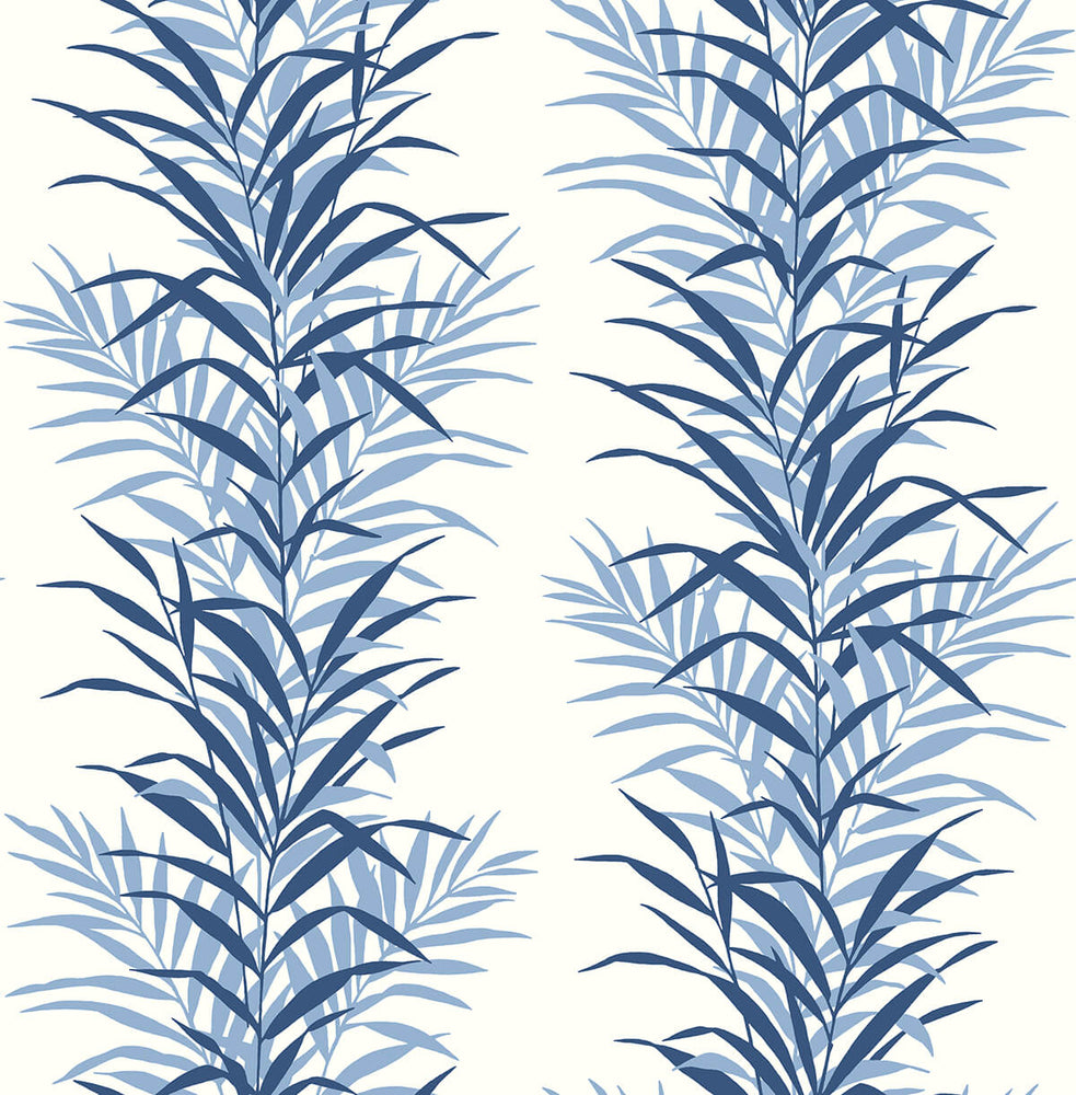 NW39102 leaf stripe botanical peel and stick removable wallpaper from NextWall