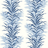 NW39102 leaf stripe botanical peel and stick removable wallpaper from NextWall