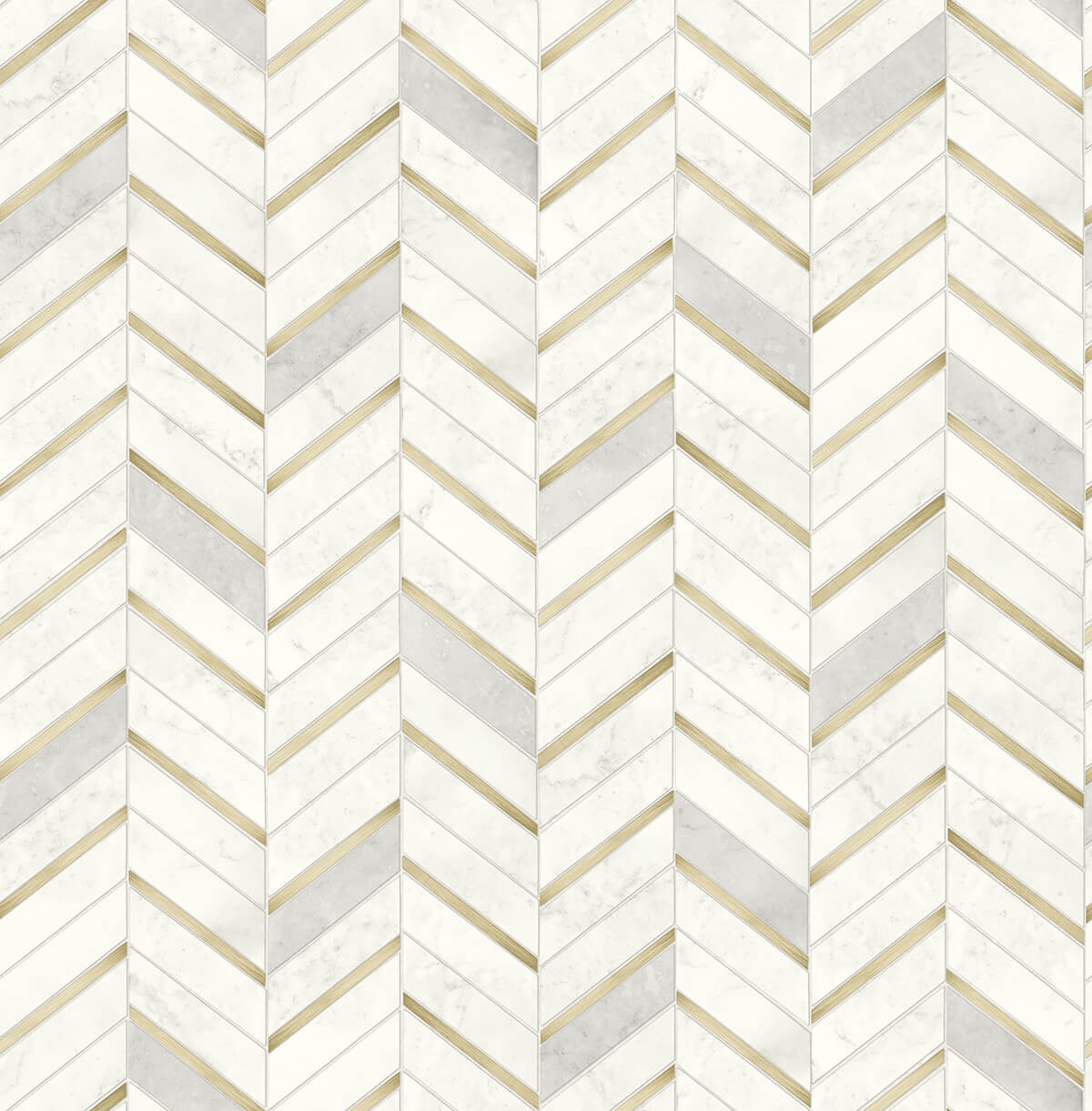 NW39205 faux chevron marble tile peel and stick removable wallpaper from NextWall