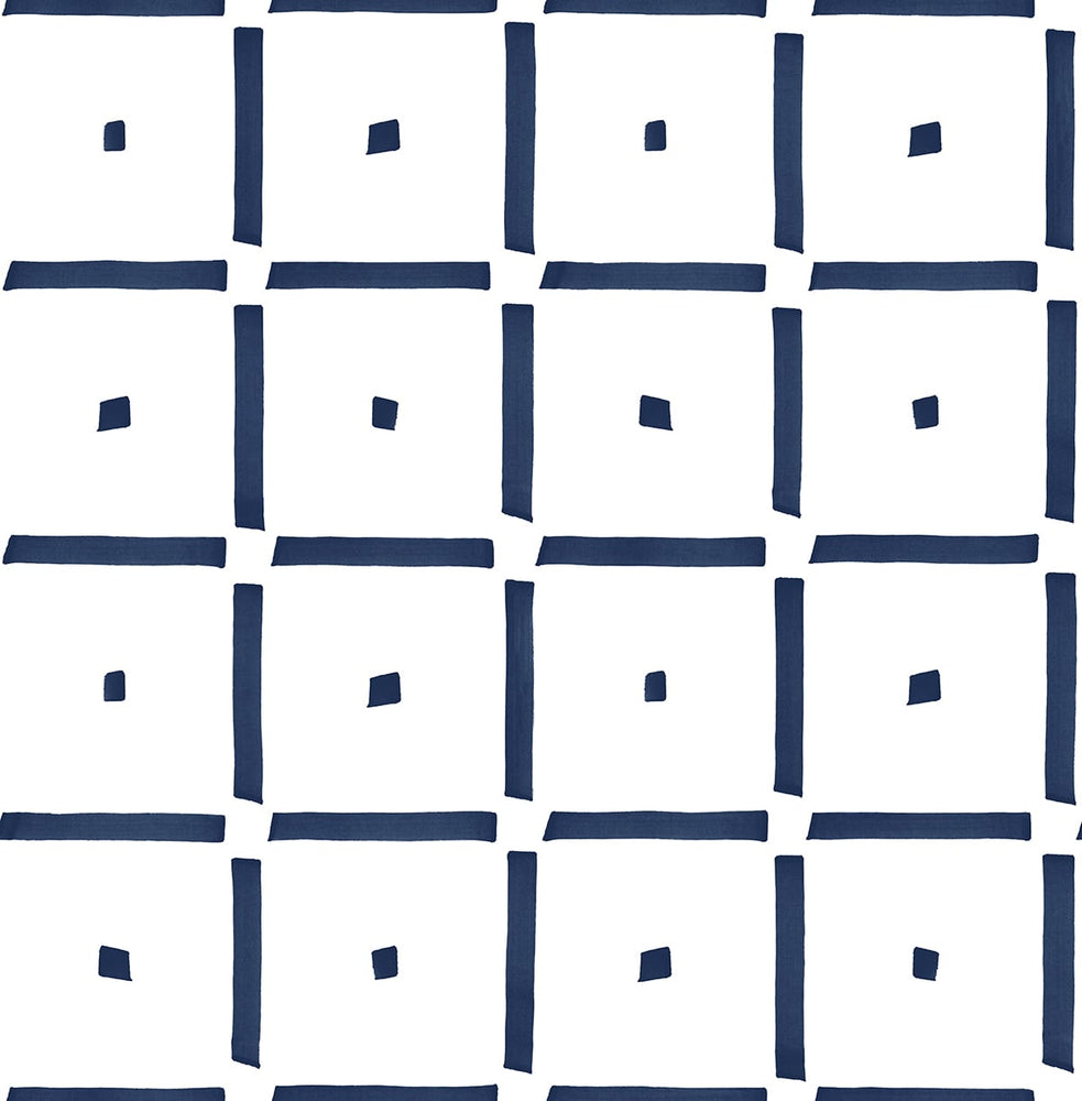 NW39602 check and spot geometric peel and stick wallpaper from NextWall