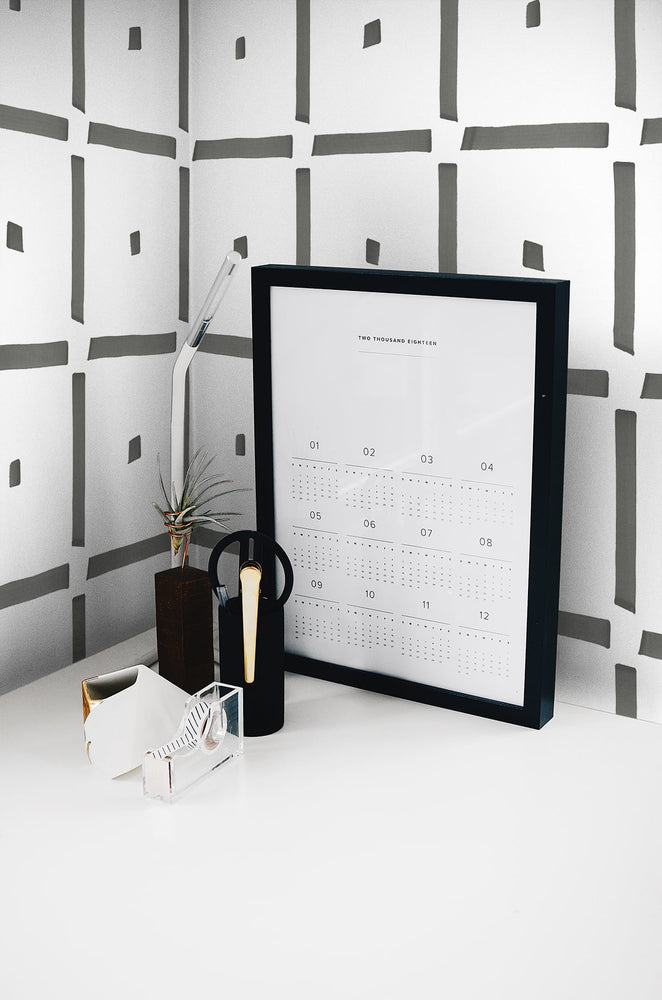 NW39608 check and spot geometric peel and stick wallpaper decor from NextWall