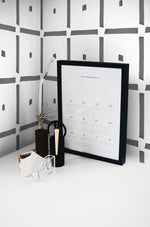 NW39608 check and spot geometric peel and stick wallpaper decor from NextWall