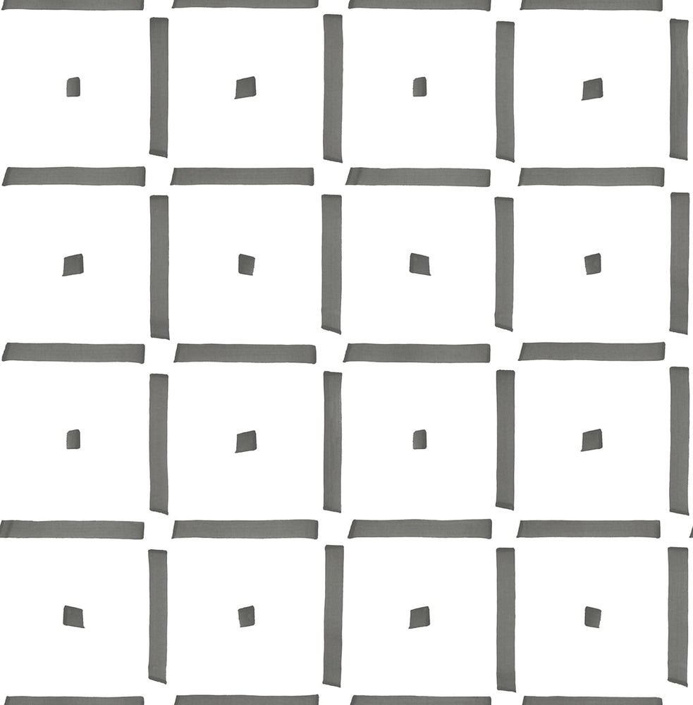NW39608 check and spot geometric peel and stick wallpaper from NextWall