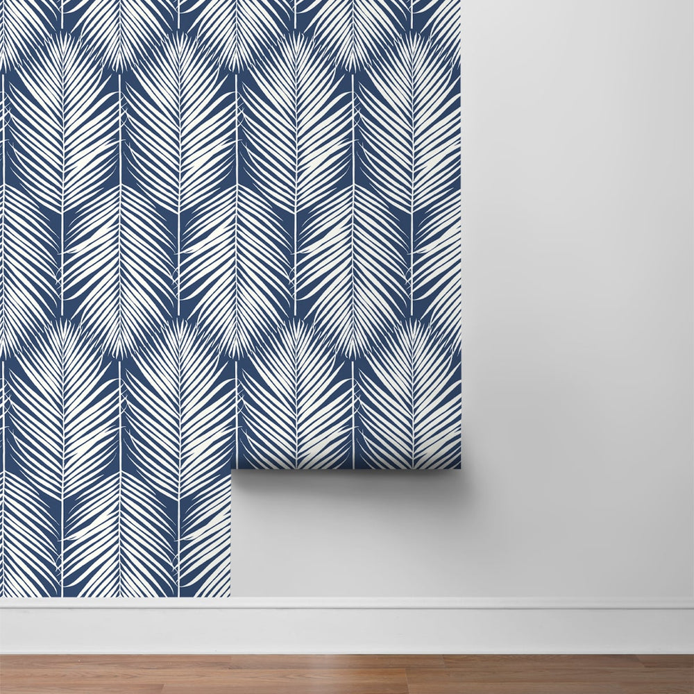 
                  
                    NW39802 palm silhouette coastal peel and stick removable wallpaper roll from NextWall
                  
                
