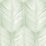 NW39804 palm silhouette coastal peel and stick removable wallpaper from NextWall