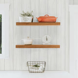 NW39900 wood panel faux peel and stick wallpaper kitchen from NextWall