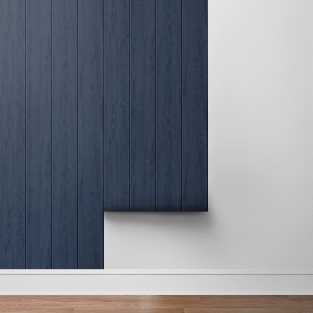 
                  
                    NW39902 wood panel faux peel and stick wallpaper roll from NextWall
                  
                