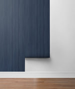 NW39902 wood panel faux peel and stick wallpaper roll from NextWall