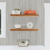 NW39906 wood panel faux peel and stick wallpaper kitchen from NextWall