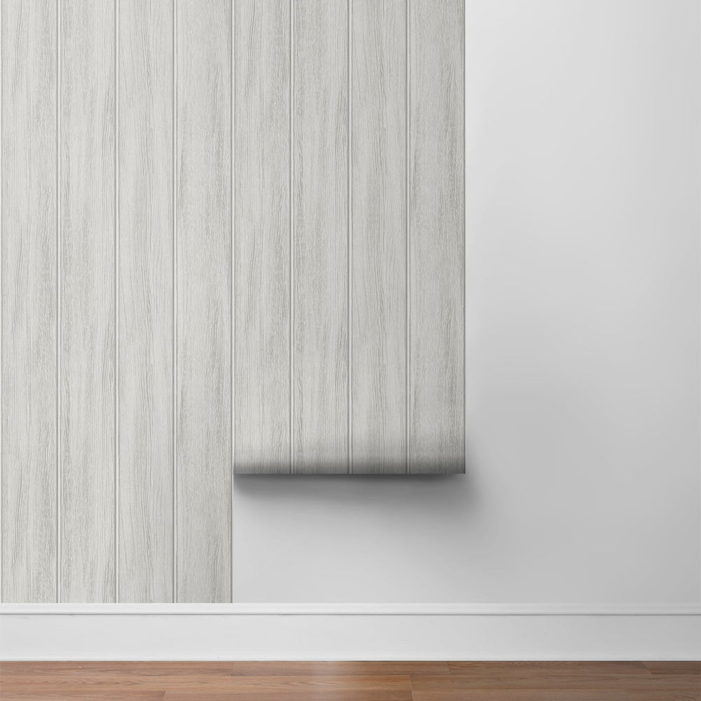 
                  
                    NW39906 wood panel faux peel and stick wallpaper roll from NextWall
                  
                