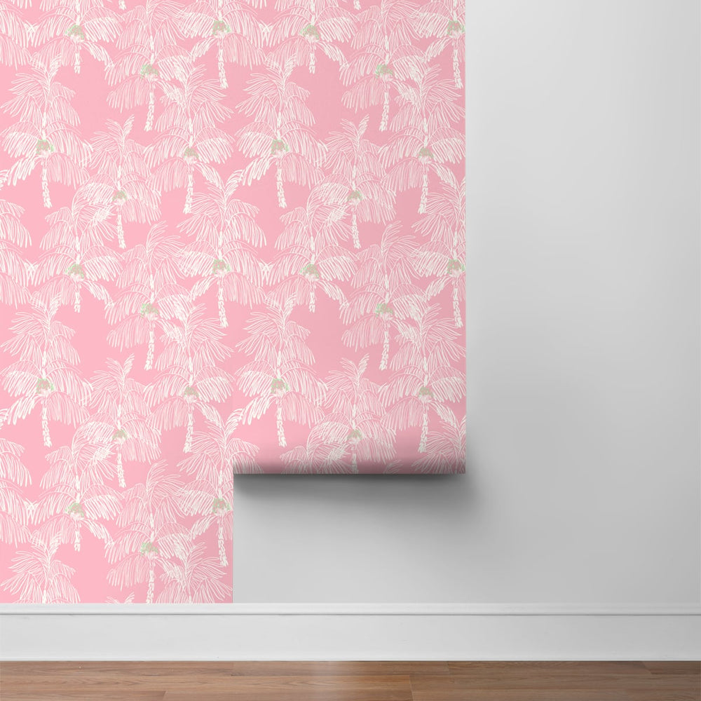 
                  
                    NW40001 Palm Beach botanical peel and stick removable wallpaper roll from NextWall
                  
                