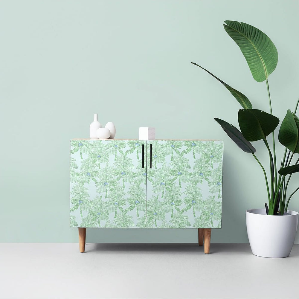 
                  
                    NW40002 Palm Beach botanical peel and stick removable wallpaper furniture from NextWall
                  
                