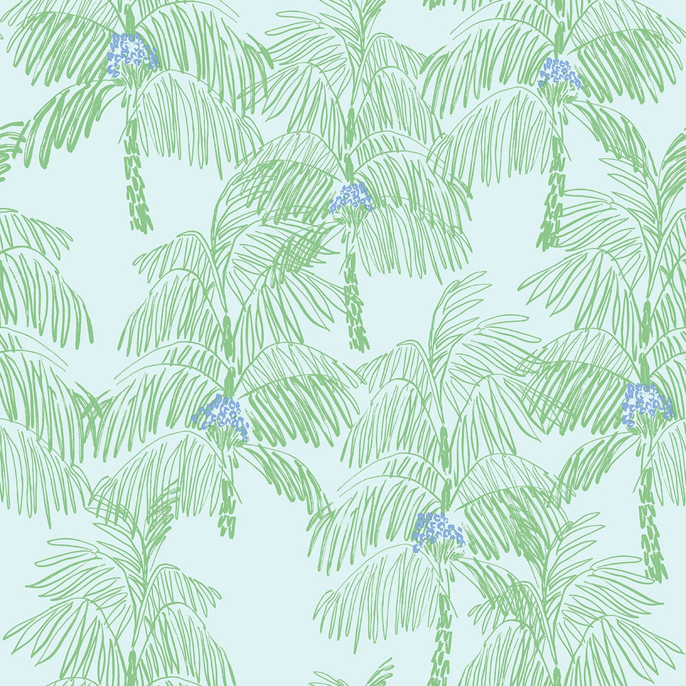 
                  
                    NW40002 Palm Beach botanical peel and stick removable wallpaper from NextWall
                  
                