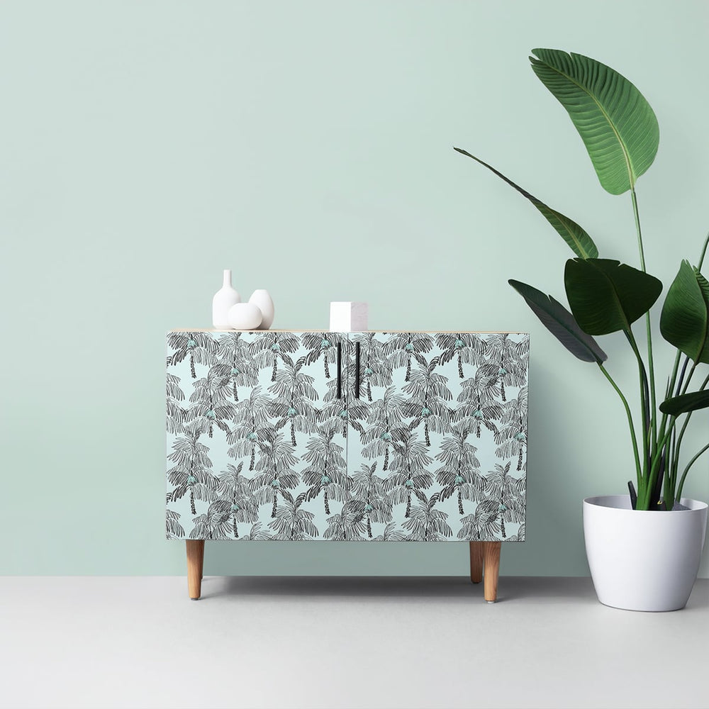 
                  
                    NW40012 Palm Beach botanical peel and stick removable wallpaper furniture from NextWall
                  
                