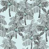 NW40012 Palm Beach botanical peel and stick removable wallpaper from NextWall