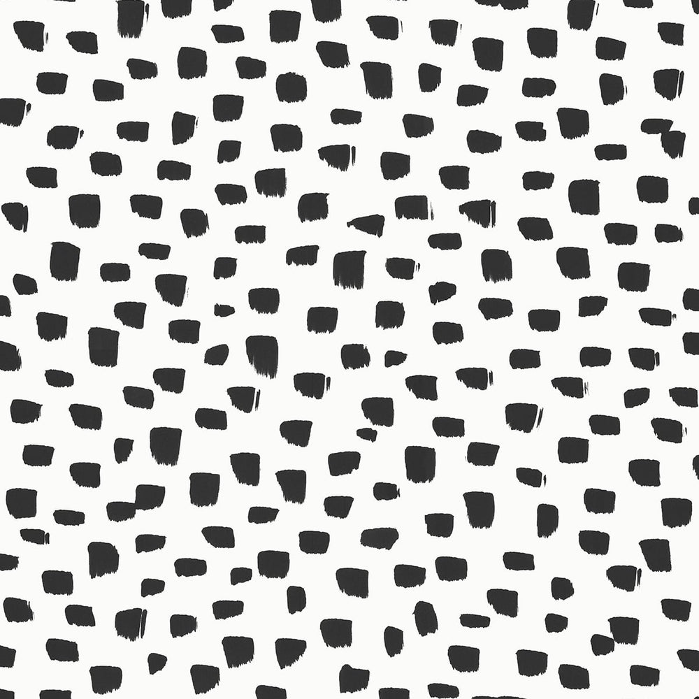 NW40100 dash abstract polka dot peel and stick removable wallpaper from NextWall