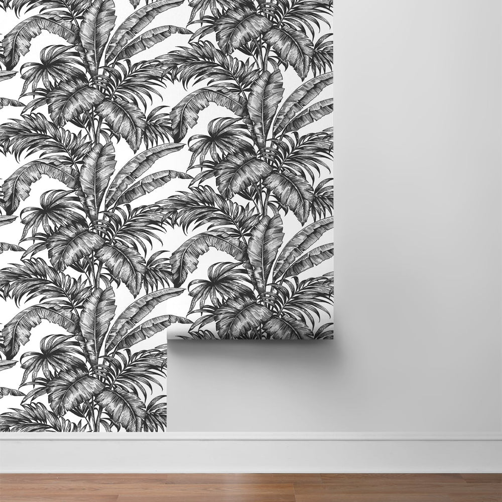 
                  
                    NW40400 palm jungle premium peel and stick removable wallpaper roll from NextWall
                  
                