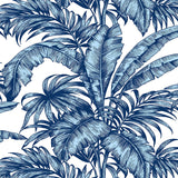 NW40402 palm jungle premium peel and stick removable wallpaper from NextWall