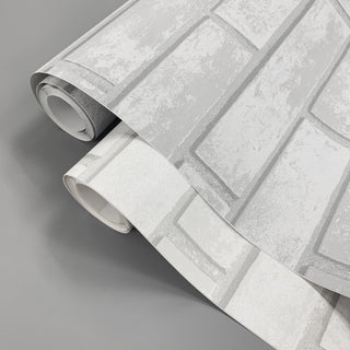 NW40600 monarch brick premium peel and stick wallpaper rolls from NextWall