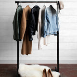 NW40700 woodgrain peel and stick removable wallpaper closet from NextWall