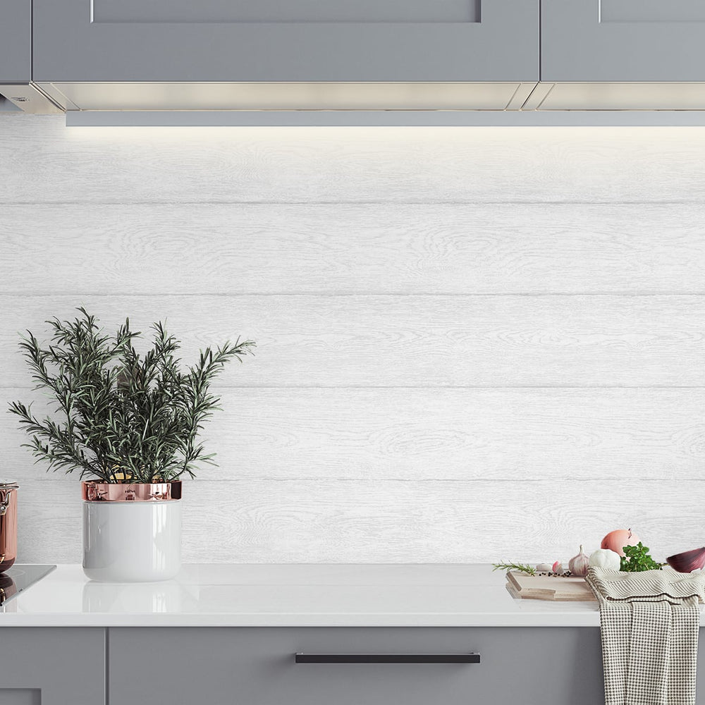 
                  
                    NW40700 woodgrain peel and stick removable wallpaper backsplash from NextWall
                  
                