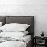 NW40700 woodgrain peel and stick removable wallpaper bedroom from NextWall