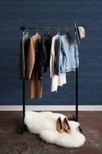 NW40702 woodgrain peel and stick removable wallpaper closet from NextWall