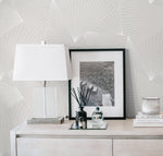 NW41308 ray geo geometric peel and stick removable wallpaper decor from NextWall