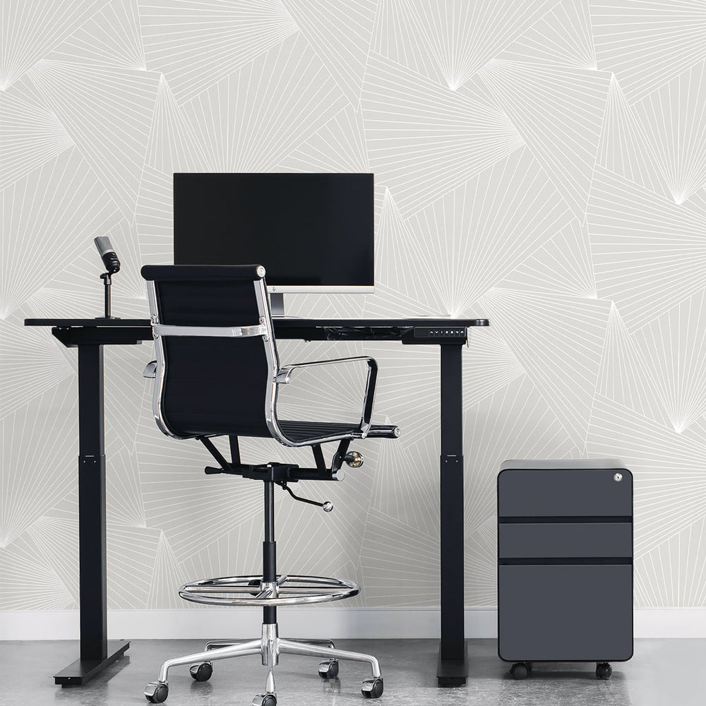 
                  
                    NW41308 ray geo geometric peel and stick removable wallpaper office from NextWall
                  
                