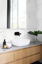 NW41318 ray geo geometric peel and stick removable wallpaper bathroom from NextWall