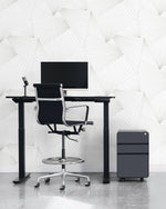 NW41318 ray geo geometric peel and stick removable wallpaper office from NextWall