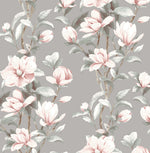 Magnolia Trail Floral Peel and Stick Removable Wallpaper