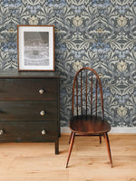 NW41500 Acanthus floral botanical peel and stick wallpaper decor from NextWall