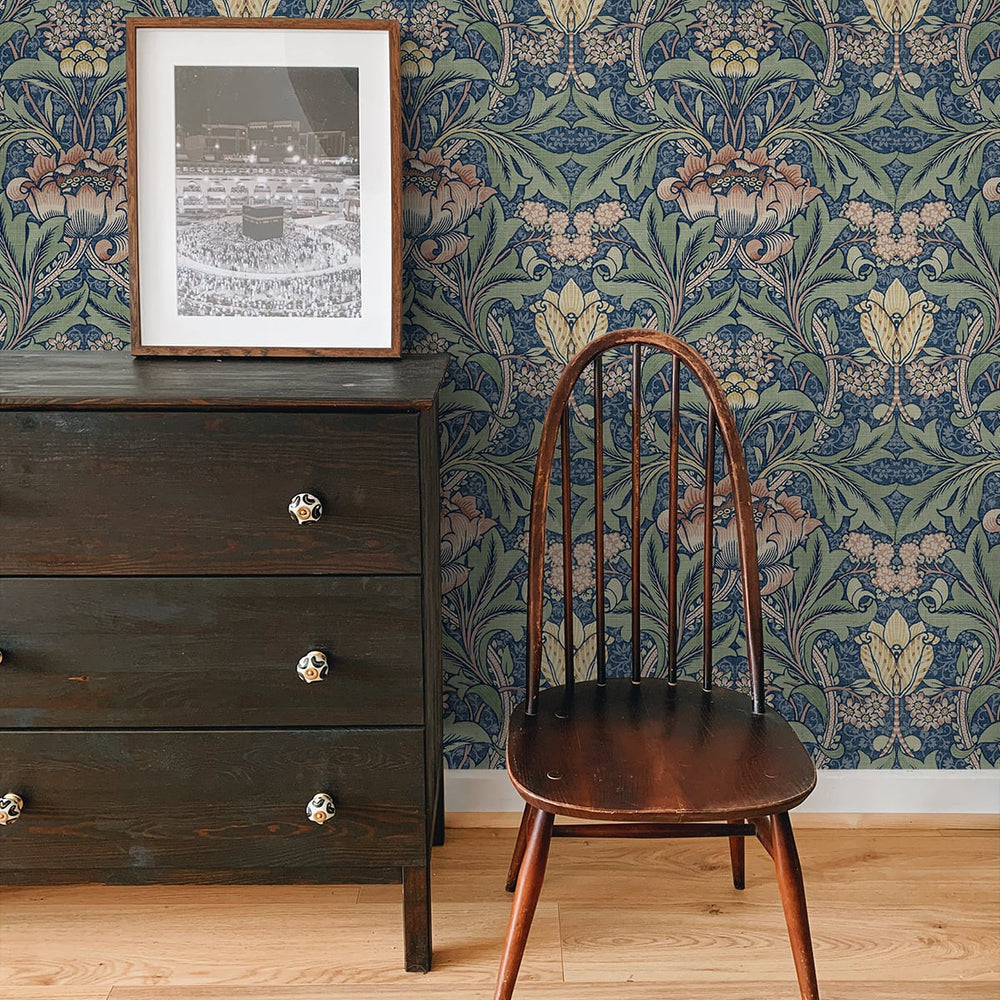 
                  
                    NW41502 Acanthus floral botanical peel and stick wallpaper decor from NextWall
                  
                