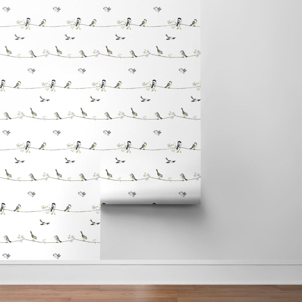 
                  
                    NW41600 sweet tweet nursery peel and stick wallpaper roll from NextWall
                  
                