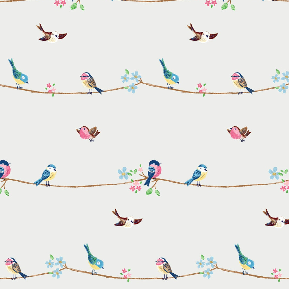 
                  
                    NW41608 sweet tweet nursery peel and stick wallpaper from NextWall
                  
                