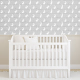 NW41708 bunny trail kids peel and stick wallpaper nursery from NextWall