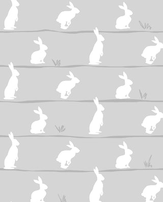 NW41708 bunny trail kids peel and stick wallpaper from NextWall