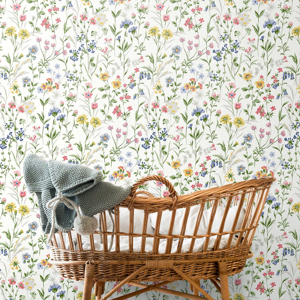 
                  
                    NW41901 wildflowers floral peel and stick removable wallpaper nursery from NextWall
                  
                