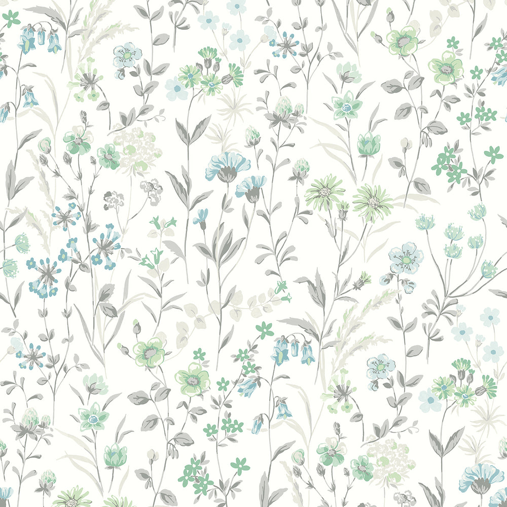 
                  
                    NW41924 wildflowers floral peel and stick removable wallpaper from NextWall
                  
                