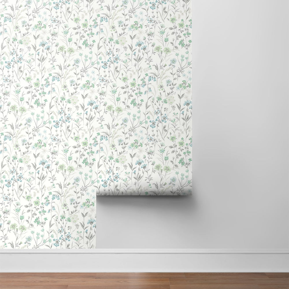 
                  
                    NW41924 wildflowers floral peel and stick removable wallpaper roll from NextWall
                  
                