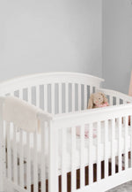 NW42108 polka dot peel and stick wallpaper nursery from NextWall