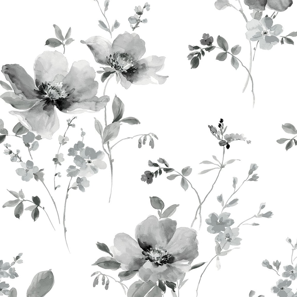 
                  
                    NW42200 watercolor floral peel and stick removable wallpaper from NextWall
                  
                