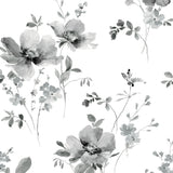NW42200 watercolor floral peel and stick removable wallpaper from NextWall